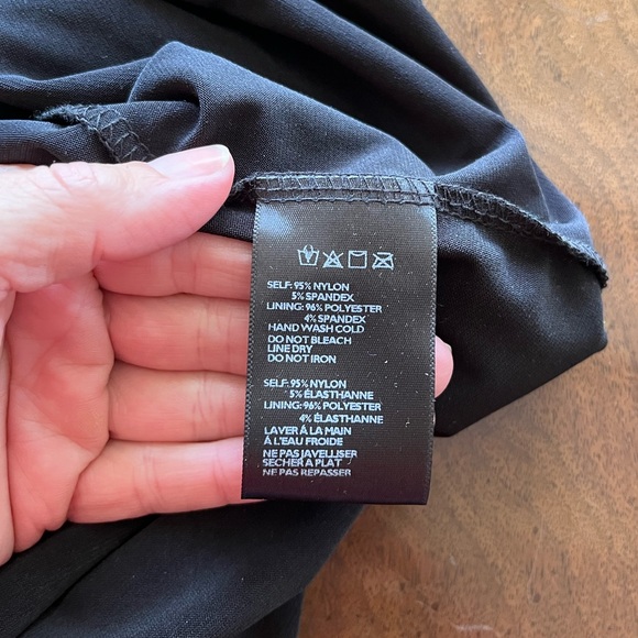 BLACK LACE MINI DRESS - Picture 8 of 9